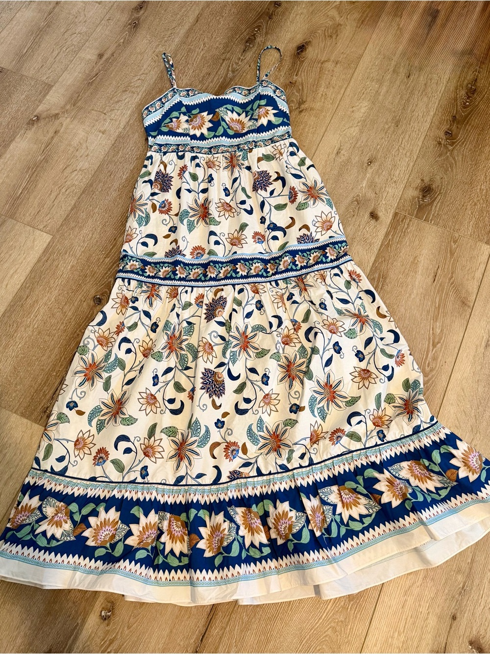 NWT Farm Rio Delhi Floral Tapestry Print Sundress- Small - Picture 5 of 10
